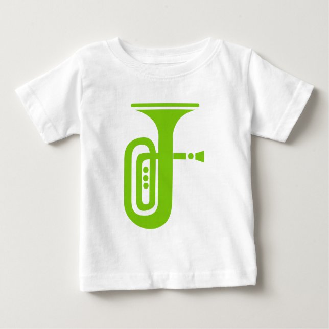 Camiseta De Bebé Tuba (Anverso)