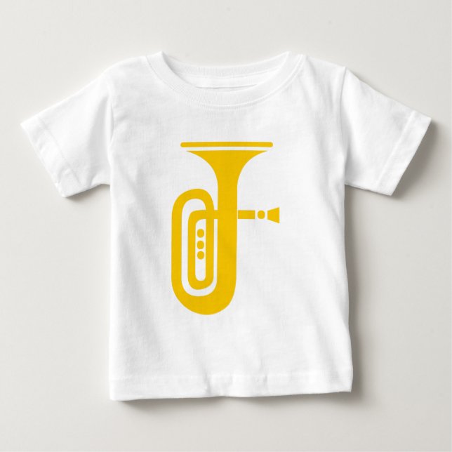 Camiseta De Bebé Tuba (Anverso)