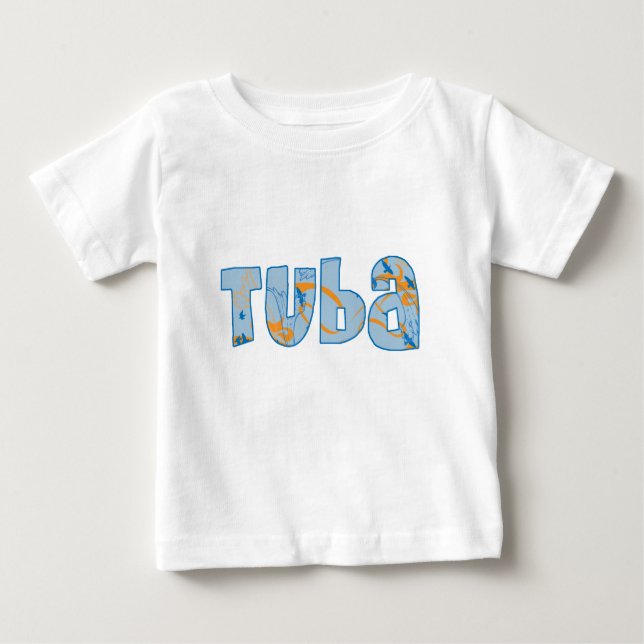 Camiseta De Bebé Tuba (Anverso)