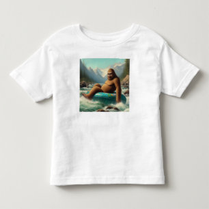 Camiseta De Bebé Tubo de pie grande