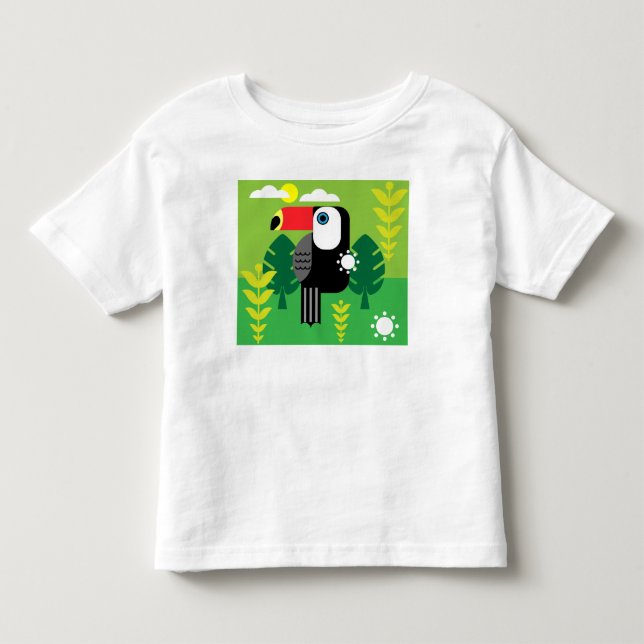 Camiseta De Bebé Tucán Ave Tropical (Anverso)