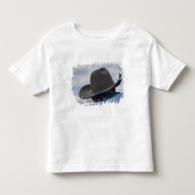 Camiseta De Bebé Tucson, Arizona. Gorras de vaqueros en uso en (Anverso)