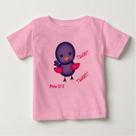Camiseta De Bebé Tuit de Birdy Tutu Bodysuit