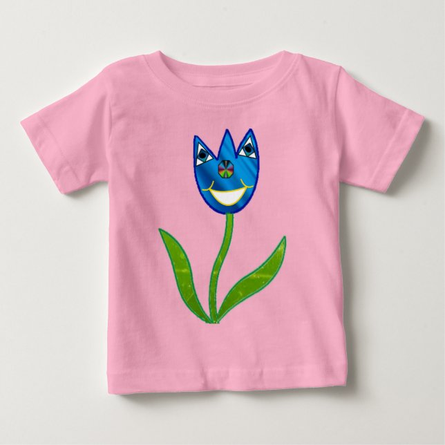 Camiseta De Bebé Tulipán (Anverso)