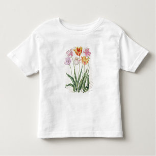 Camiseta De Bebé Tulipanes, del "Florilegium de Nassau" (w/c en