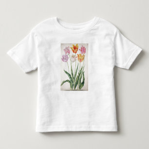 Camiseta De Bebé Tulipanes, del "Florilegium de Nassau" (w/c en
