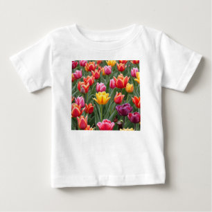 Camiseta De Bebé Tulipanes holandeses