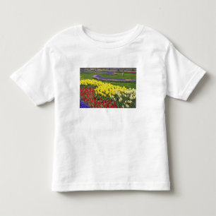 Camiseta De Bebé Tulipanes, jacintos de uva y narcisos,