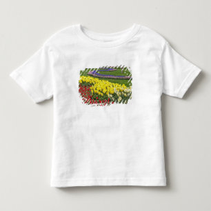 Camiseta De Bebé Tulipanes, jacintos de uva y narcisos,