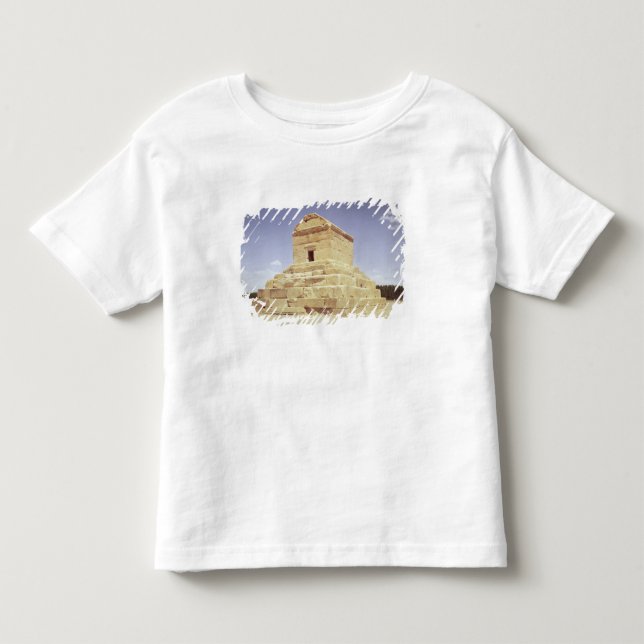Camiseta De Bebé Tumba de Cyrus el grande (Anverso)
