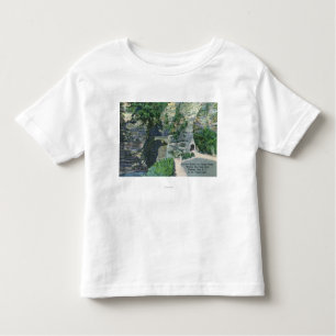 Camiseta De Bebé Túnel de la entrada del parque de estado y puente
