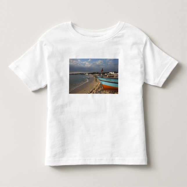Camiseta De Bebé Túnez, Cap Bon, Hammamet, paseo marítimo, (Anverso)