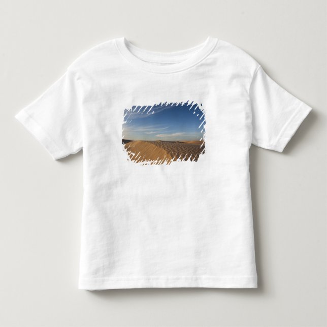 Camiseta De Bebé Túnez, desierto del Sahara, Douz, gran duna, ocaso (Anverso)
