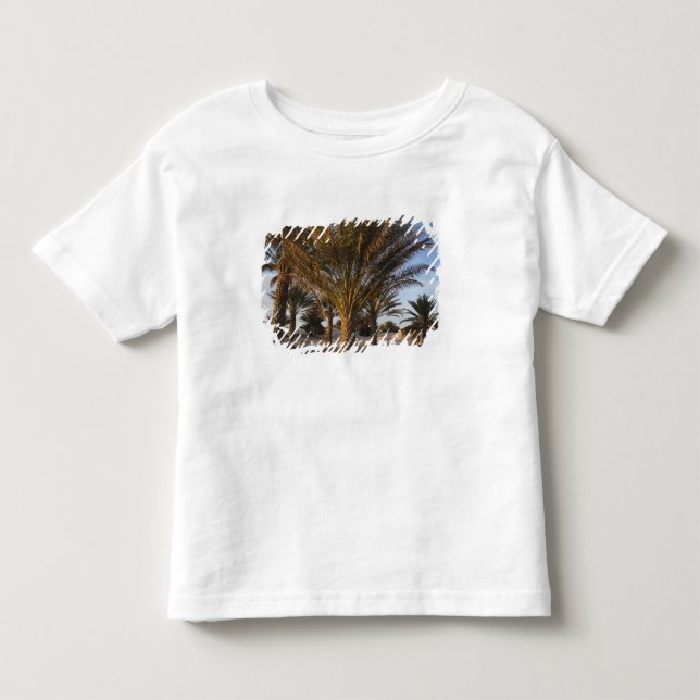 Camiseta De Bebé Túnez, desierto del Sahara, Douz, gran duna, palme (Anverso)
