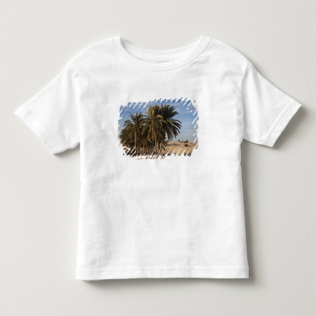 Camiseta De Bebé Túnez, desierto del Sahara, Douz, gran duna, palme (Anverso)