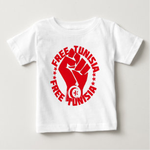 Camiseta De Bebé Túnez libre