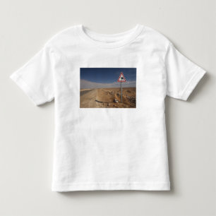 Camiseta De Bebé Túnez, zona de Ksour, Ksar Ghilane, oleoducto