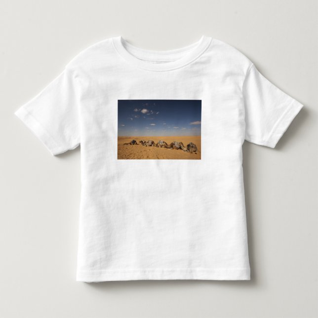 Camiseta De Bebé Túnez, zona Ksour, Ksar Ghilane, Gran Erg 4 (Anverso)