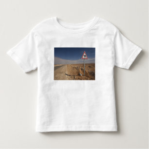 Camiseta De Bebé Túnez, zona Ksour, Ksar Ghilane, oleoducto