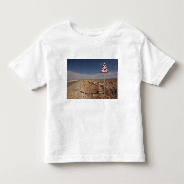 Camiseta De Bebé Túnez, zona Ksour, Ksar Ghilane, oleoducto (Anverso)