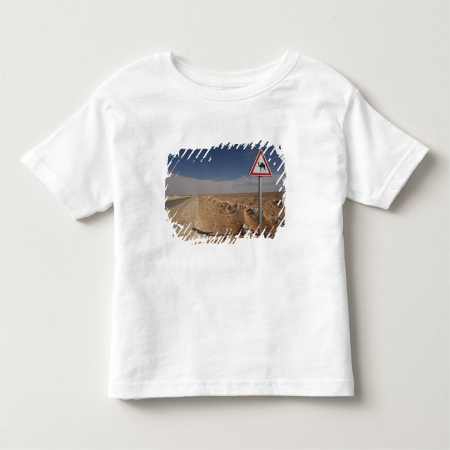 Camiseta De Bebé Túnez, zona Ksour, Ksar Ghilane, oleoducto (Anverso)
