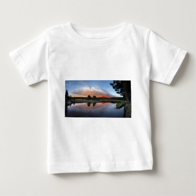 Camiseta De Bebé Tuolumne Meadows Sunset - Yosemite John Muir Trail (Anverso)