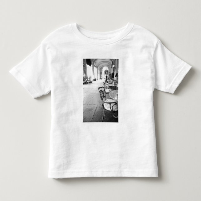 Camiseta De Bebé Turín Italia, Café y Arcada (Anverso)