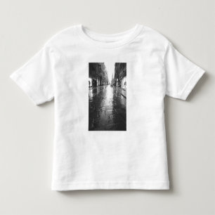 Camiseta De Bebé Turín Italia, Noche de Wet Street