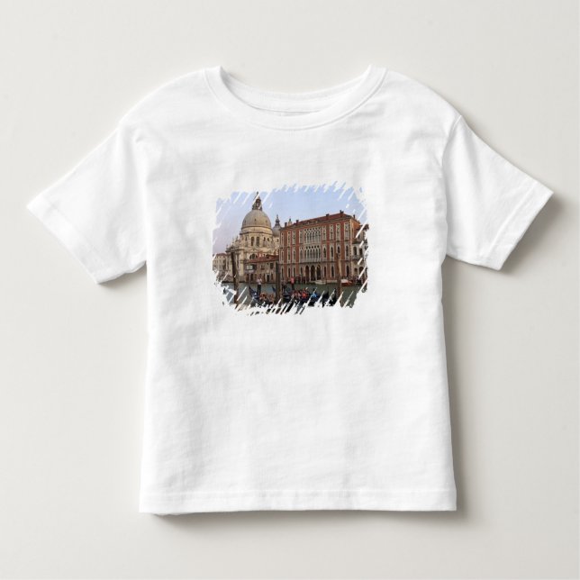 Camiseta De Bebé Turista en góndolas desde San Maria Del Giglio (Anverso)