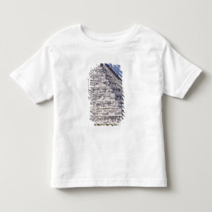 Camiseta De Bebé Turistas subiendo escaleras de El Castillo, piedra
