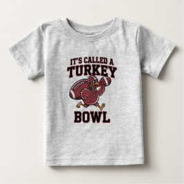 CAMISETA DE BEBÉ TURKEY BOWL FOOTBALL THANKSGIVING TEE