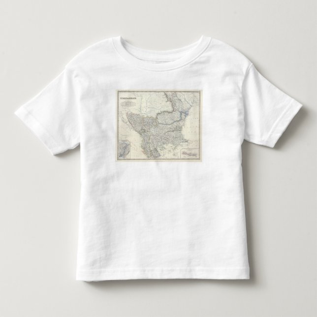 Camiseta De Bebé Turquía en Europa 6 (Anverso)