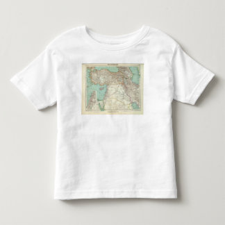 Camiseta De Bebé Turquía, Iraq, Asia