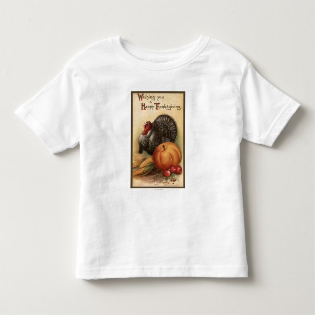 Camiseta De Bebé Turquía y producción # 1 (Anverso)