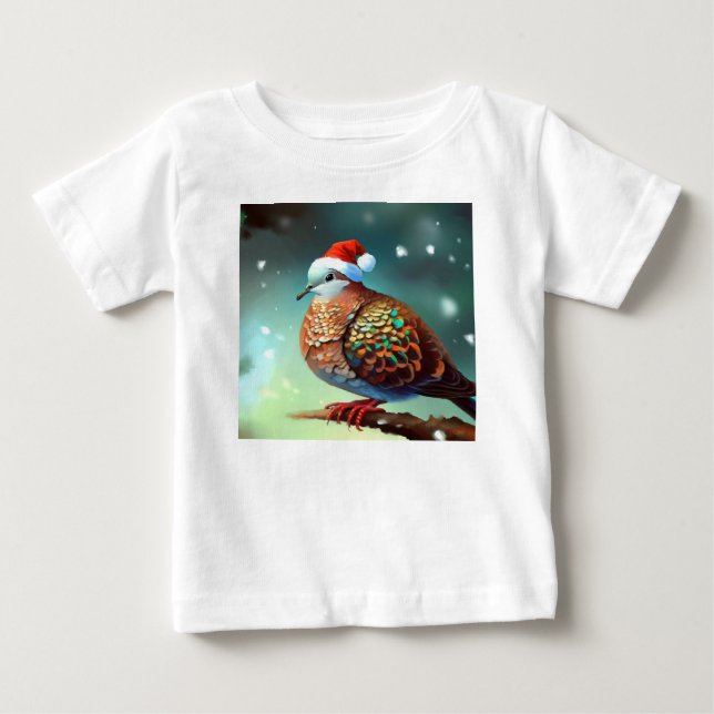 Camiseta De Bebé Turtle Dove 3 (Anverso)