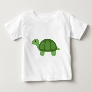 Camiseta De Bebé Turtle Emoji