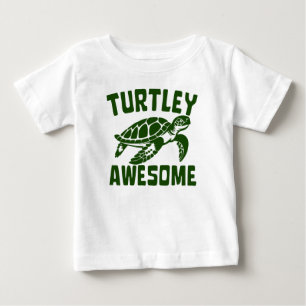 CAMISETA DE BEBÉ TURTLEY AWESOME
