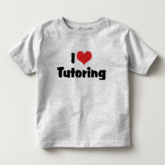 Camiseta De Bebé Tutoría Corazón que Amo (Anverso)