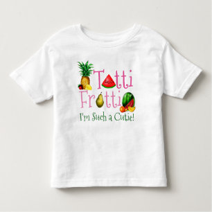 Camiseta De Bebé Tutti Frutti