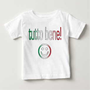 Camiseta De Bebé Tutto Bene! Italy Flag Colors