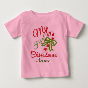 Camiseta De Bebé TUTU BODYSUIT "La primera Navidad del Bebé"