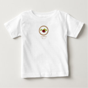 Camiseta De Bebé Tutu de HAMbWG para niña, T o Bodysuit - Rosa