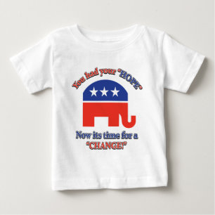 Camiseta De Bebé Tuviste tu esperanza Es momento de cambiar