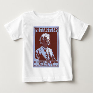 Camiseta De Bebé Twain - Patriotismo