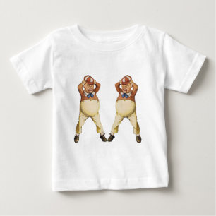Camiseta De Bebé Tweedledee y Tweedledum