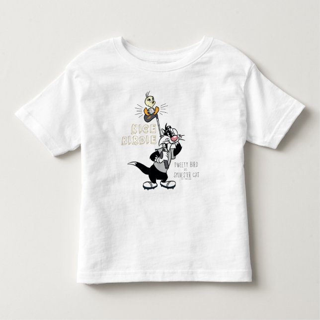 Camiseta De Bebé TWEET™ y SYLVESTER™ Golfing - Niza Birdie (Anverso)