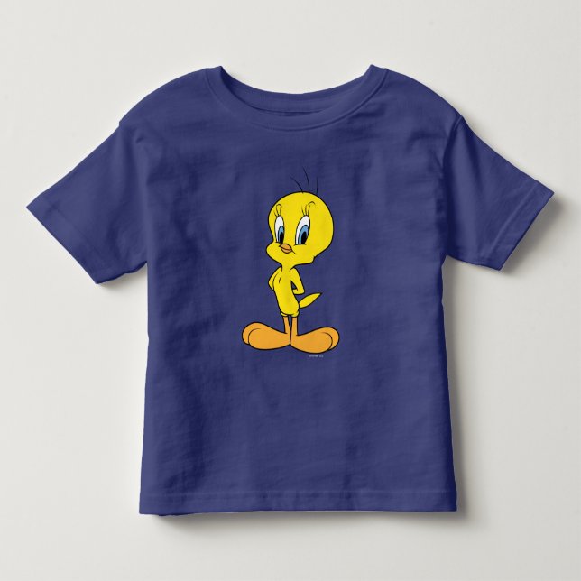 Camiseta De Bebé TWEETY™| Ave inteligente (Anverso)