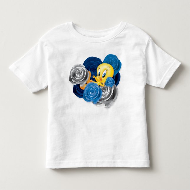 Camiseta De Bebé TWEETY™ con Rosas (Anverso)