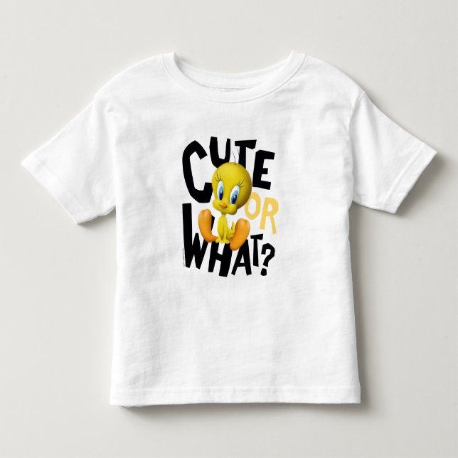 Camiseta De Bebé TWEETY™- Cuto O Qué? (Anverso)