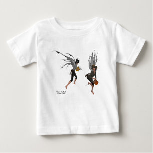 Camiseta De Bebé Twin Boy Rain Faeries Baby T-Shirt